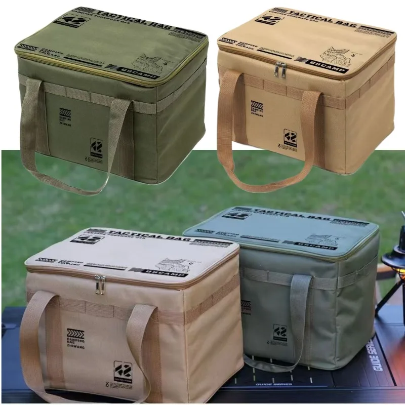 1pcs 42L Outdoors Tactical Camping Storage Bag Insulated Fol