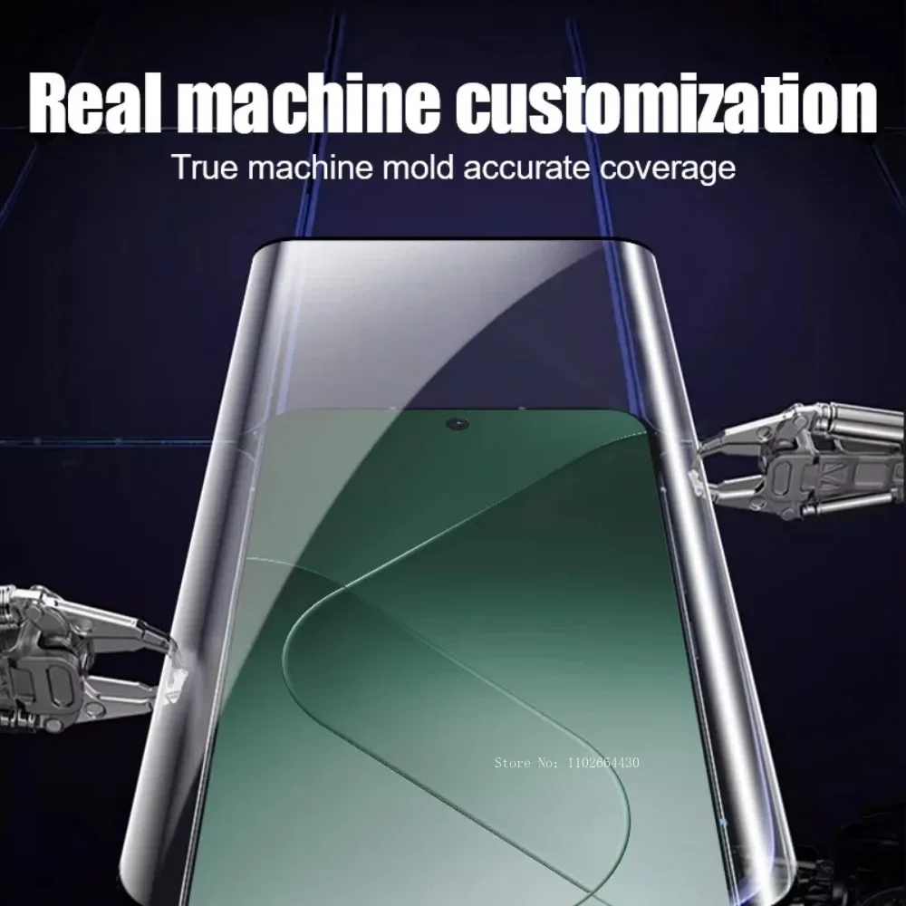 2Pcs Full Cover Tempered Glass for Xiaomi 14 Ultra 15 13 Pro Protective Film 12X 11 10S Civi 1S 2 3 4 Pro Phone Screen Protector