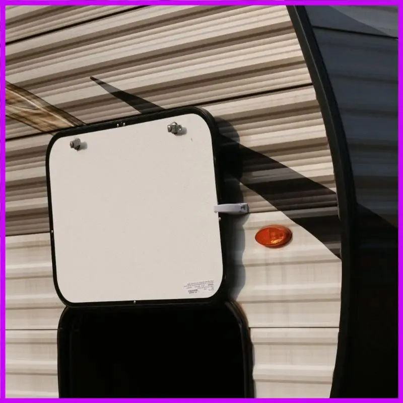 R9CC Baggage ABS Door Catch Compartment Latches Holders Clips Campers Trailer Motorhomes Door Retainer Accessories