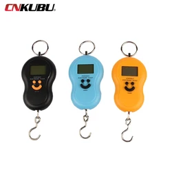 1pcs 50Kg /10g LCD Digital Scales Portable Hanging Scale BackLight Fishing Pocket Electronic Weight Scale Luggage Mini Scale