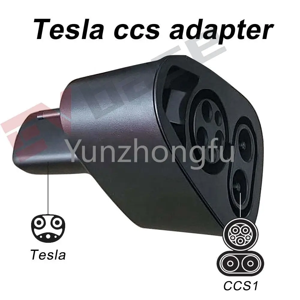 New Products Tesla accessories ccs1 to tesla Adapter Compatible with MODEL S/3/X/Y ccs 1 combo 1 to tesla adapter