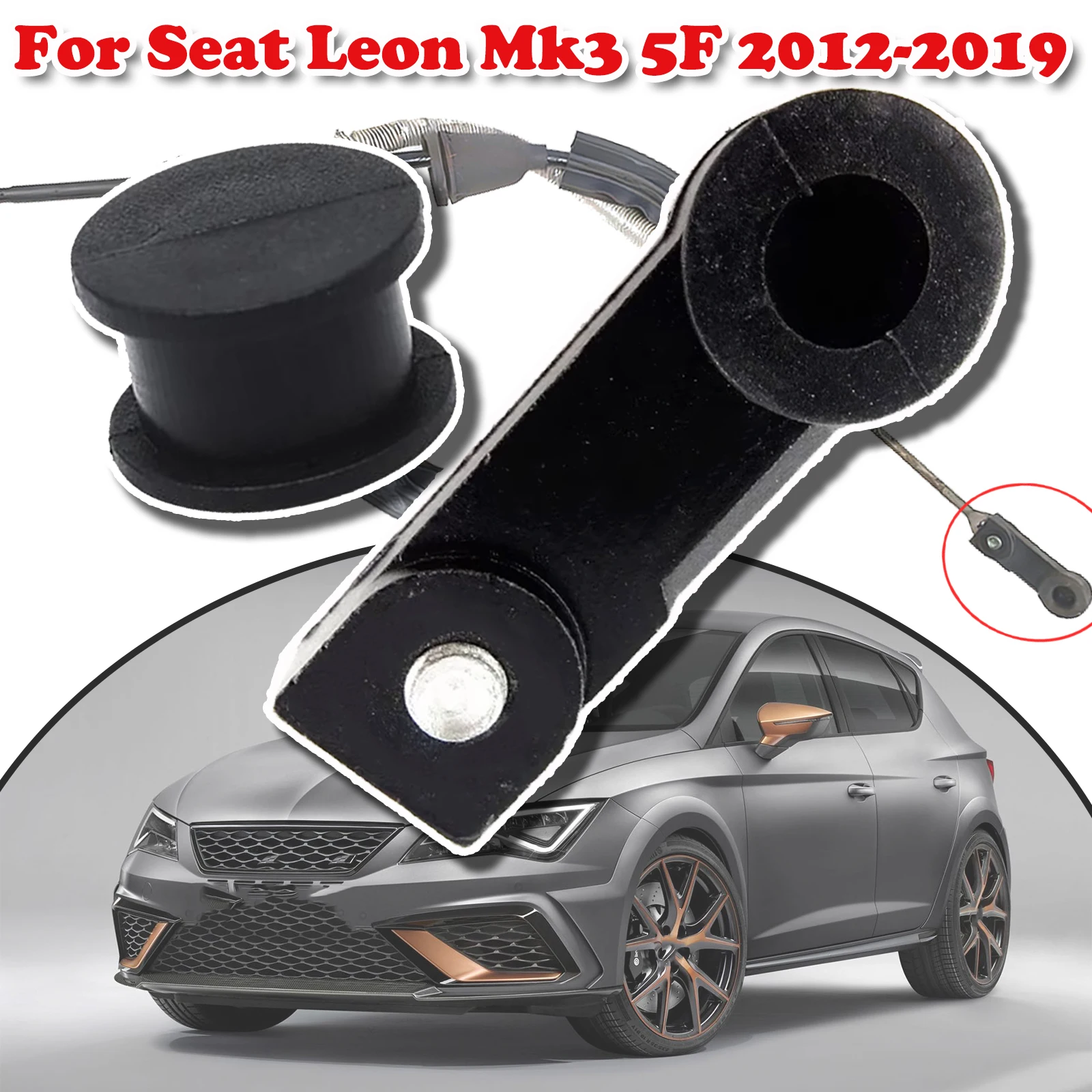 

Gear Linkage Control Cable Shift Automatic Lever End Connect Collet Rod Bushing For Seat Leon Mk3 5F 2012 2013 - 2019 09G321397A