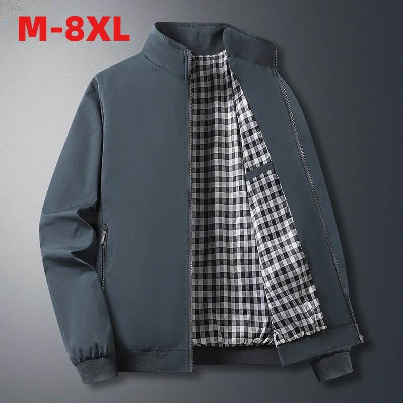 

2026 New Men's Spring and Autumn Casual Jacket Solid Color Trend Business Casual Commuter Easiest for Match Coat Fashion Sta