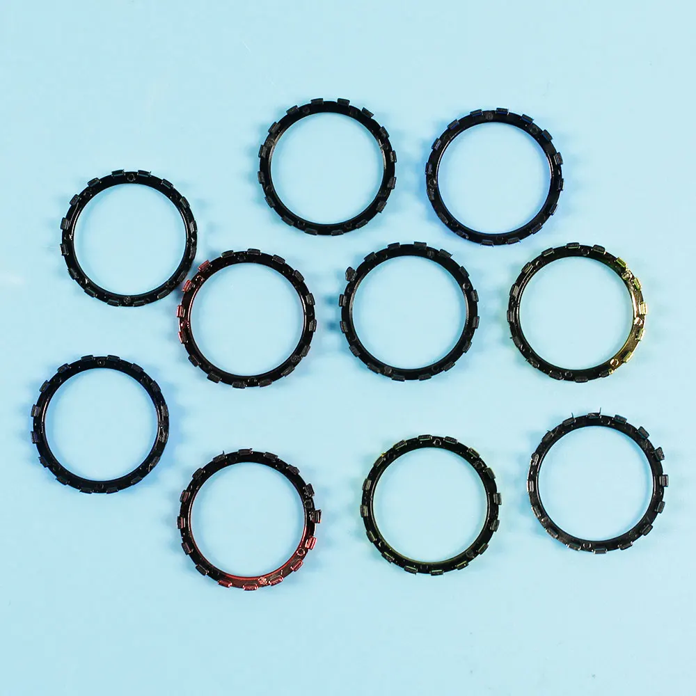 1 Set Chrom-Daumenstick-Hilfsringe für Xbox One Elite Controller Joystick-Tastenring Spielbrett-Ersatzzubehör – Detail 5
