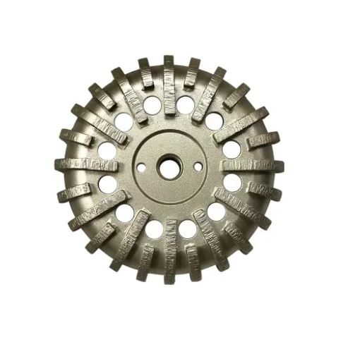 Discos de rodas com base de raio de diamante Terrco de 5 polegadas para vendas quentes de concreto