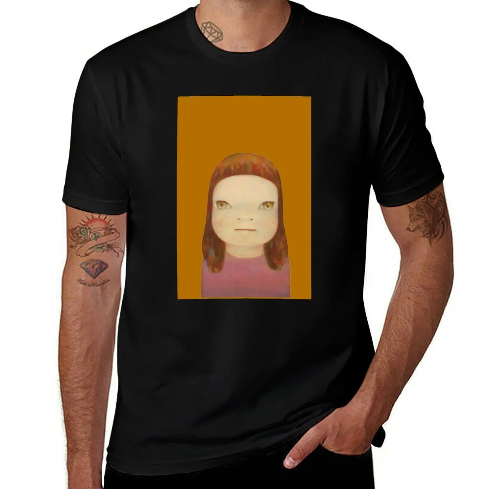

yoshimoto nara pic T-Shirt funny t shirts dark humor t shirt personalised T-Shirt