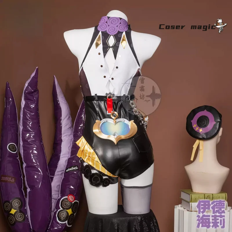 أزياء Zenless Zone Zero Yidhari التأثيرية أزياء كوس لعبة أنيمي زي حفلات الهالوين ملابس لعب الأدوار