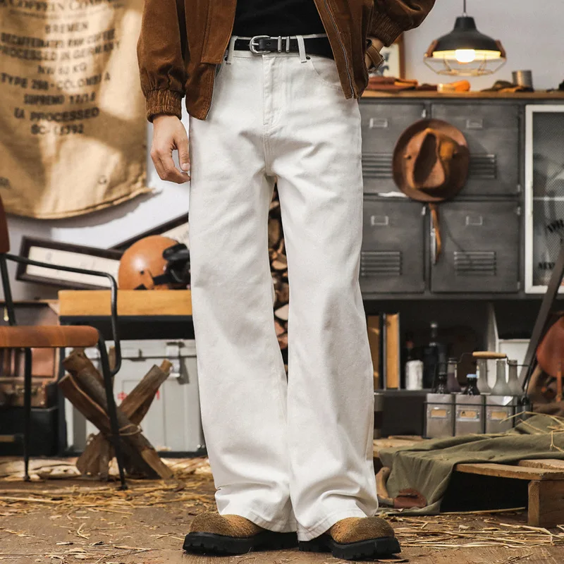 

JL-Мужские расклешенные джинсы прямого кроя