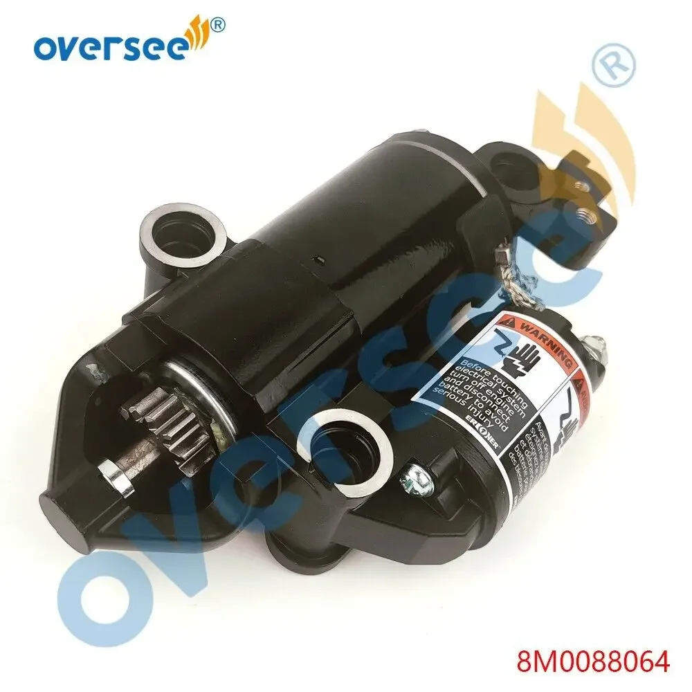 8M0088064 Starter Motor For Mercury 65/75/80/90/110/115 HP 4T Outboard Engine 8M0083940