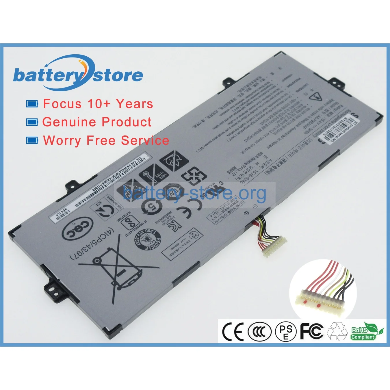 Genuine laptop batteries for AA-PBSN4AF,Galaxy Book Flex2,NT930SBE,S NP755XDA,NP730QCJ,NP930SBE,NP730QDA-KA3US,15.4V,4 cell