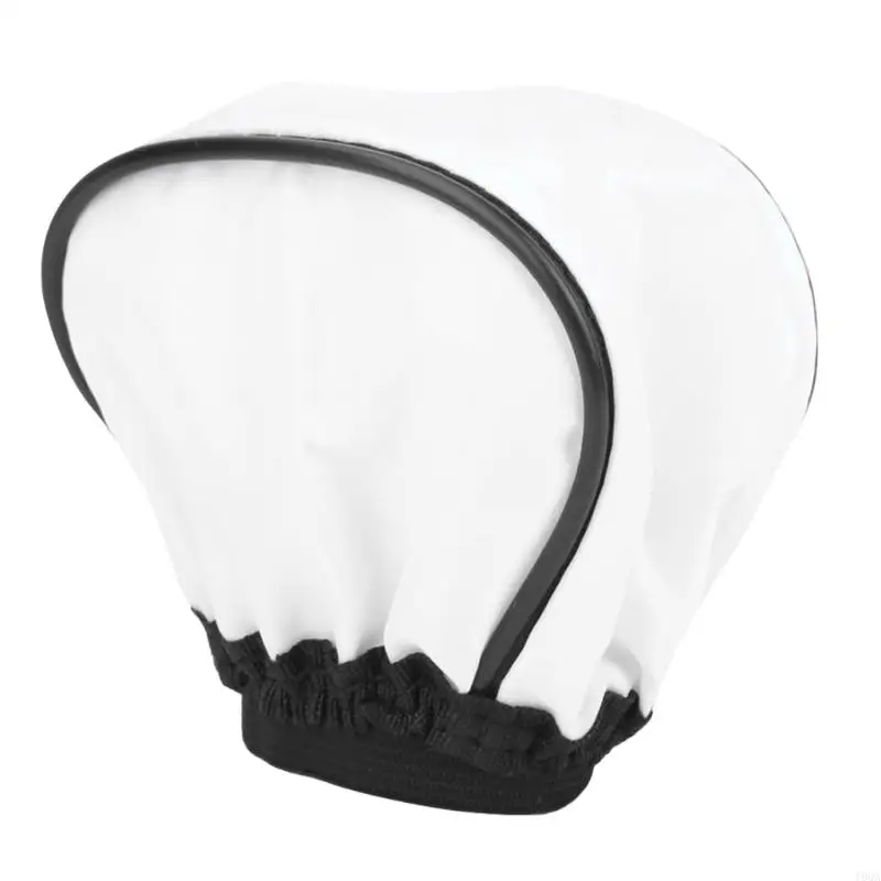 Boîte à lumière ronde 19QA, 2 pièces, diffuseur prise vue, pour flashes DSLR