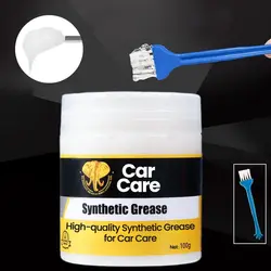 Grasa sintética de alta calidad para el cuidado del coche, accesorio para el techo solar del coche, aceite lubricante para puerta, color blanco, anómalo