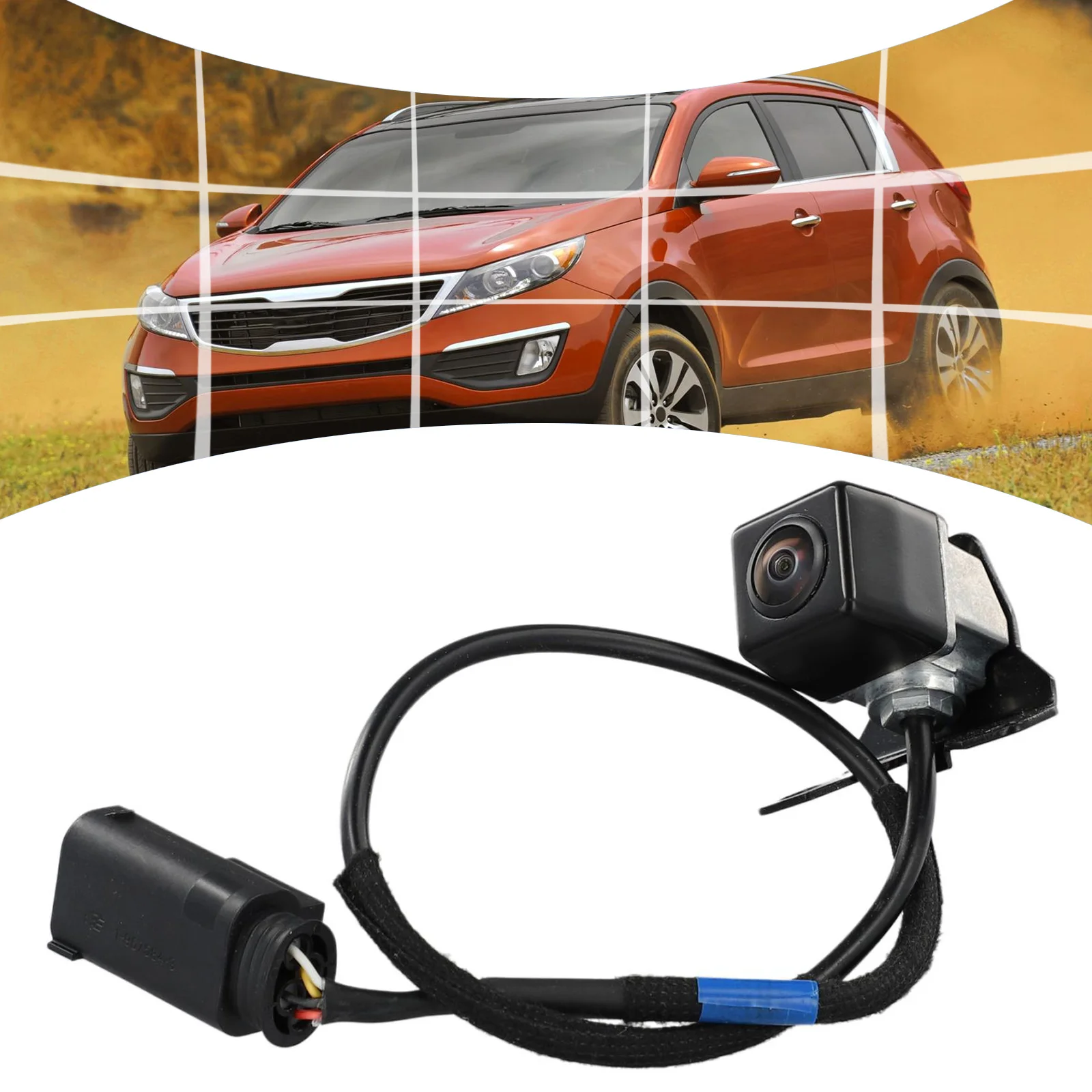 Part Rear Parking Camera View Camera Camera Plastic Rear Reverse 95750-3W100 957503W100 Easy Install Brand New