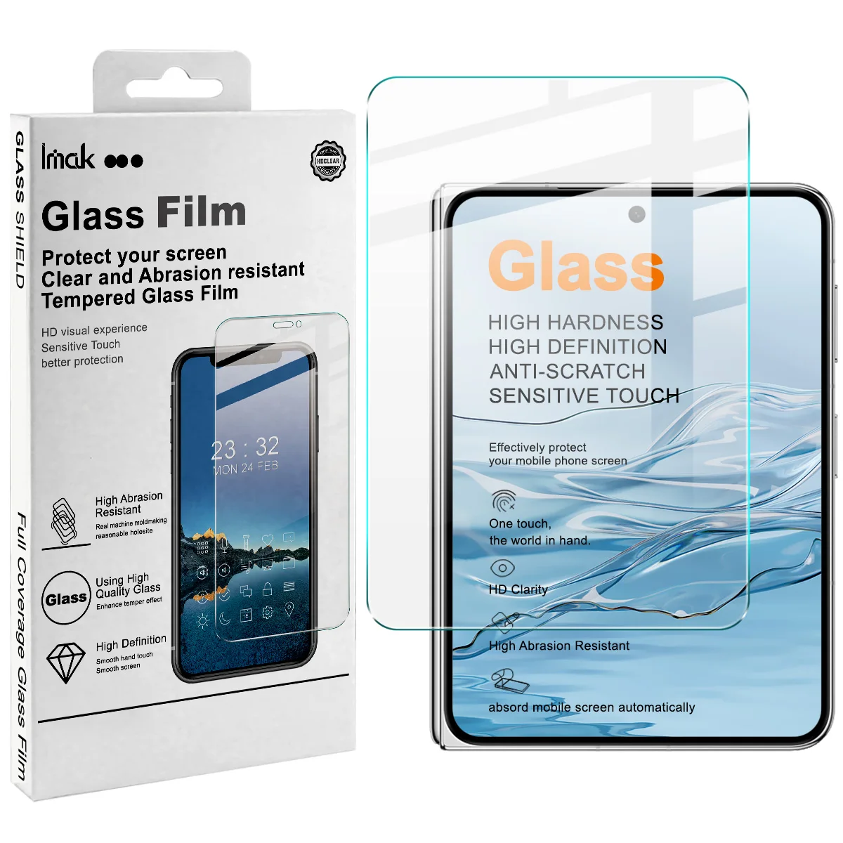 

Tempered Glass for HUAWEI Pura X Max IMAK H Screen Protector Film