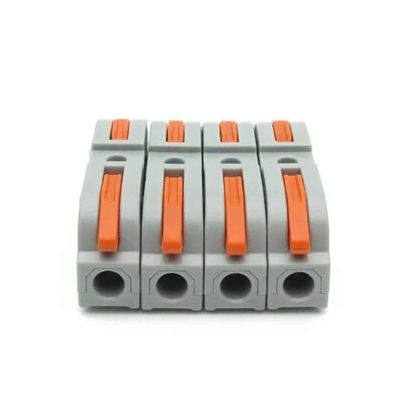20/30/40 Pieces Lever Wire Connector for Quick Connection 28-12 Awg 1 Pair 1 Direct Plug Wire Connector Compact Connector