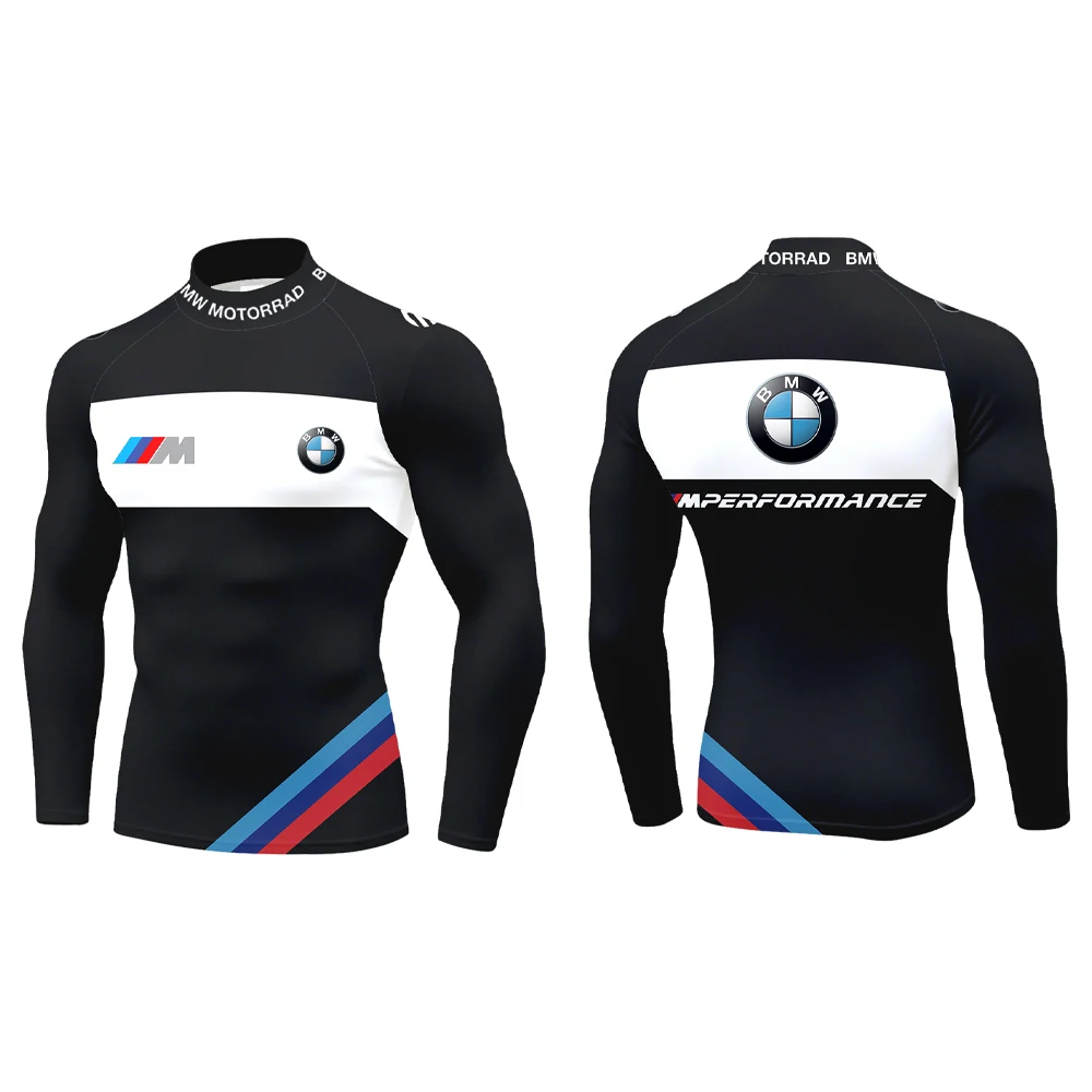 

BMW Motorrad Simple Classic Versatile Personalized Cycling Outdoor Activity Fitness Clothing Breathable Close fitting T-shirt