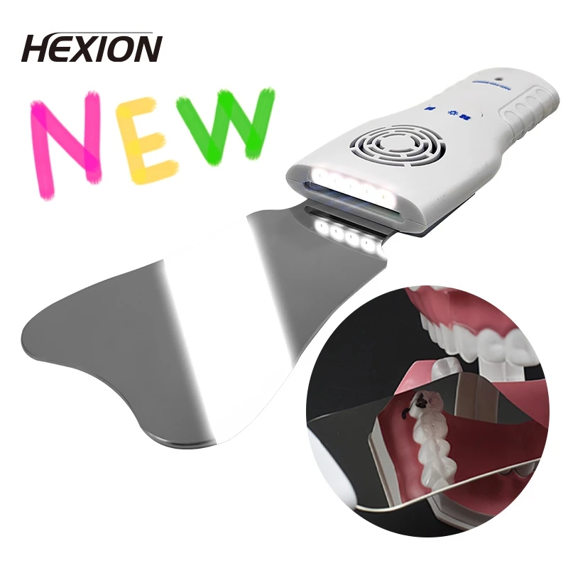 HEXION 3-6 Stück Automatischer Antibeschlag-Zahnspiegel, Reflektor für Oralfotografie, Kieferorthopädischer Bukkal-, Okklusal- und Lingual-Antibeschlagspiegel – Detail 5