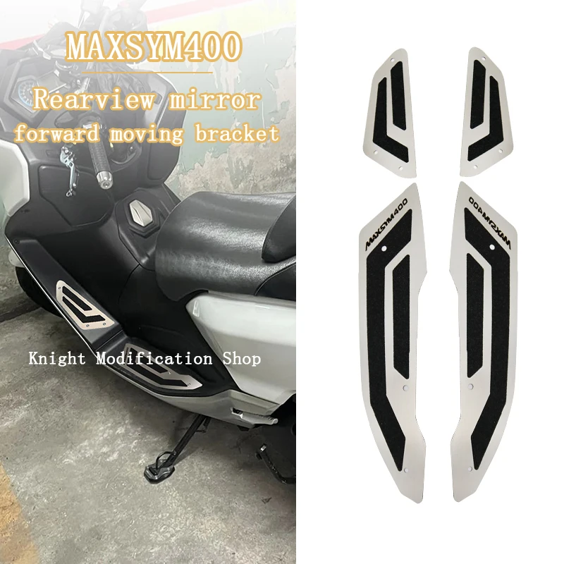 

For Motorcycle Accessories For MAXSYM 400 maxsym400 2021 Front and rear foot pedals