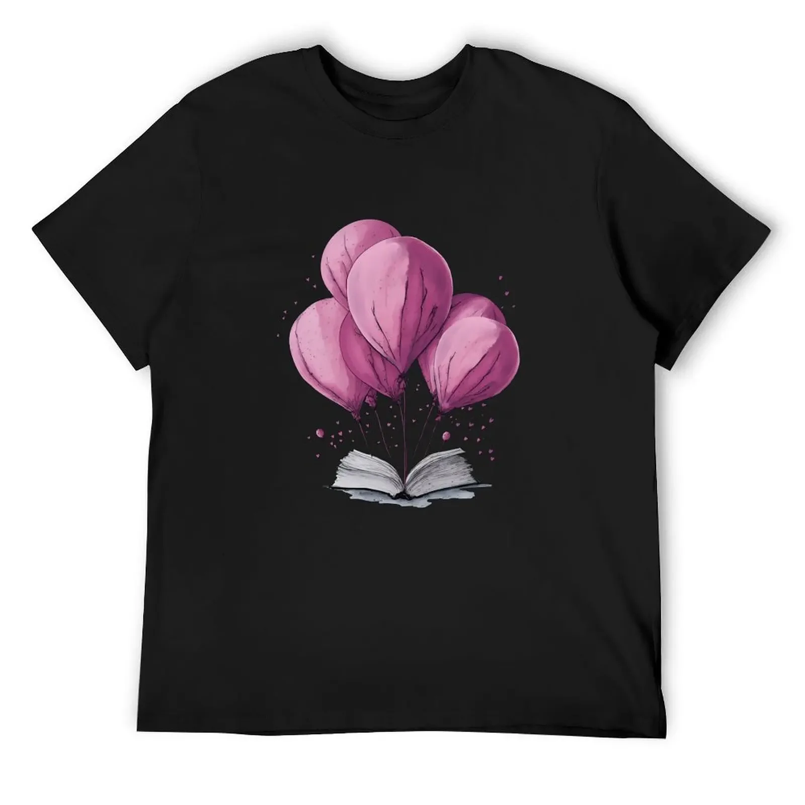 

Reading books and dream up, pink baloon growing from book, Book Sticker, bookworm gift for reader,student gift, lover bo T-Shirt