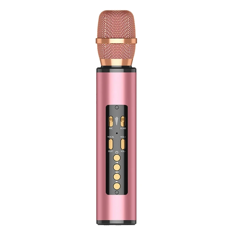 TWS Wireless Karaoke Microphone With Bluetooth Speaker Home Party Performance Singing Microphone For Kids