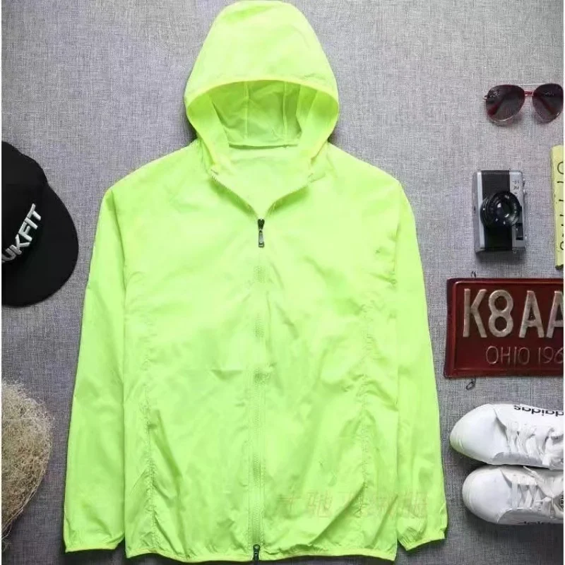 Unisex Sun Protective Jacket UPF 50+ Quick Dry Long Sleeve UV Shirt for Outdoor Running Cycling Beach Travel