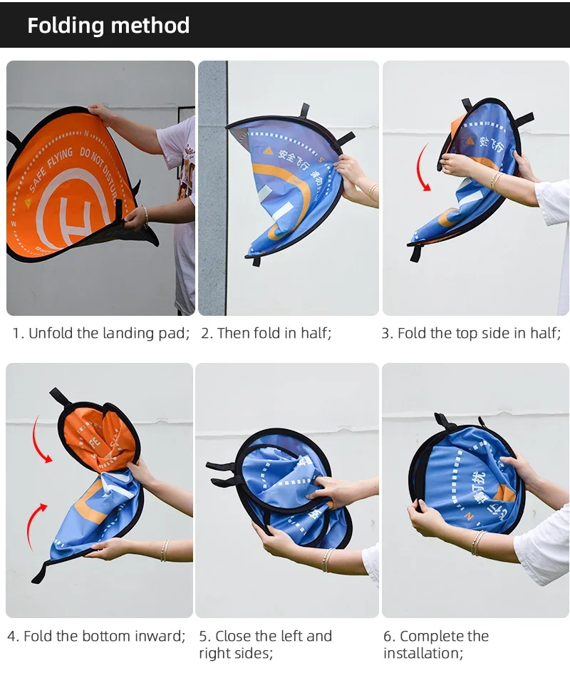 طوي الهبوط الوسادة ل DJI AVATA/Mini 3 برو الطائرة بدون طيار وقوف السيارات المئزر حصيرة ل DJI Mavic 3 برو/الهواء 2/MINI 2 الطائرة بدون طيار الملحقات