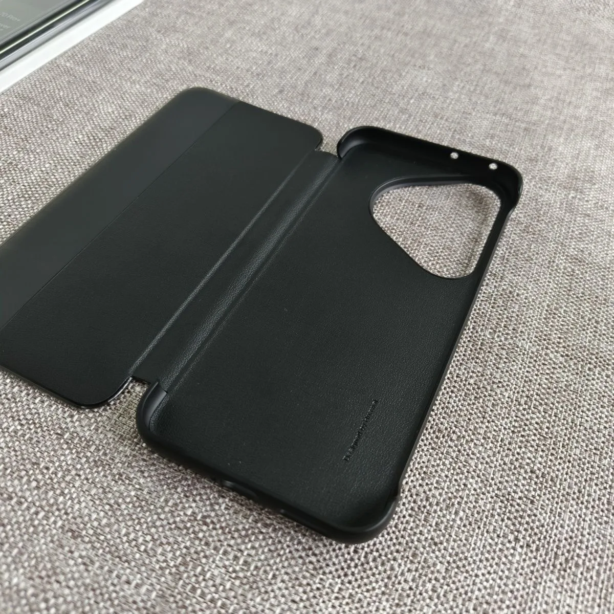 جراب عرض ذكي أصلي لهواوي ، نوم تلقائي فائق ، غطاء استيقظ قلاب ، غلاف هاتف جلد فاخر ، بورا 70 برو بلس ، P70