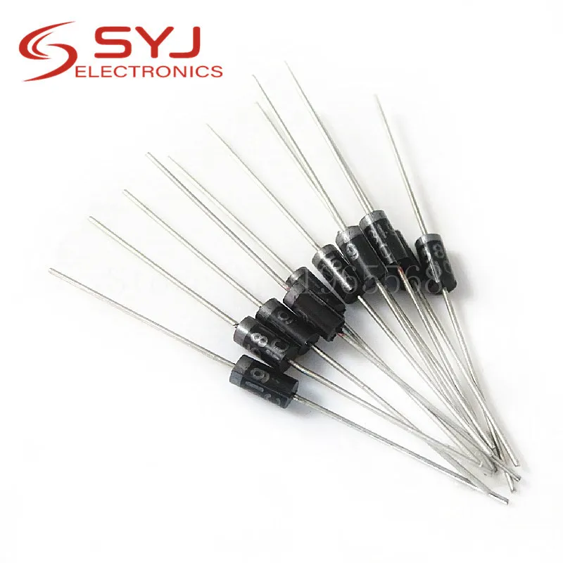 100PCS Rectifier Diode 1N5817 1N5819 1N5399 1N4937 1N4004 1N4001 1N4007 UF4007 HER107 FR207 FR157 FR107 RL207 DO-41  In Stock