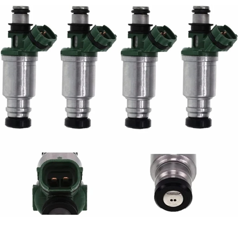 

4Pcs Fuel Injector Nozzle for Toyota Camry 2.2L 1992 1993 1994 1995 1996 1997 1998 1999 2000 23250-74100 23209-74100