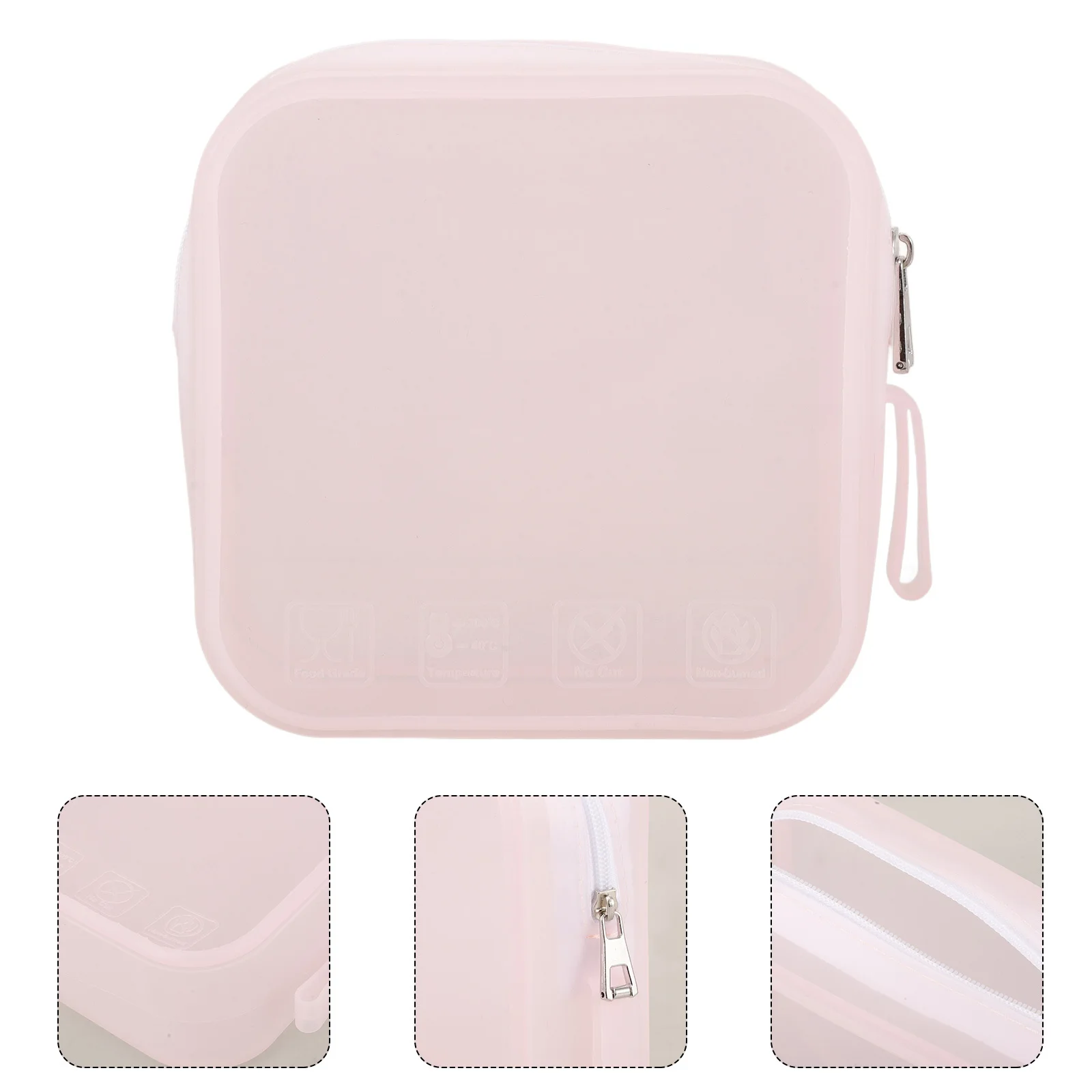 

Portable Silicone Makeup Bag Travel Toiletry Organizer Splashproof Leakproof Women Pouch Silicone Makeup Bag