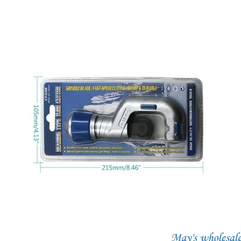 Roller Type Tube Cutter 4-32mm Bearing Pipe Cutter Stainless Steel Tube Shear 448A
