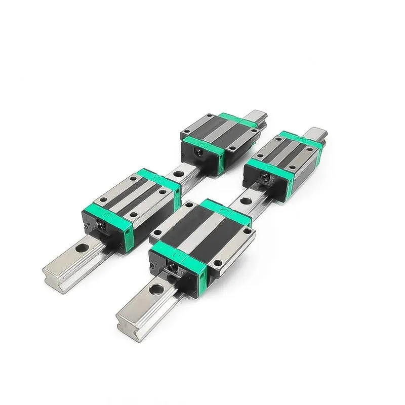 Imagem -03 - Rolamento de Bloco Linear para Trilhos Cnc Preto Verde Vermelho Hgh15ca Hgw15cc Hgh20ca Hgw20cc Pcs