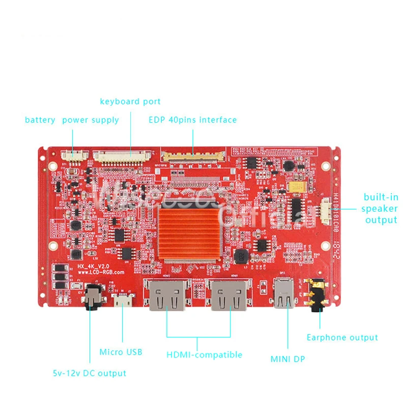 Imagem -04 - Wisecoco-painel Táctil para pc Tablet Projecto Faça Você Mesmo Placa de Condução Edp Ecrã Lcd 4k 13.3 3840x2160 Ecrã Uhd 40 Pinos