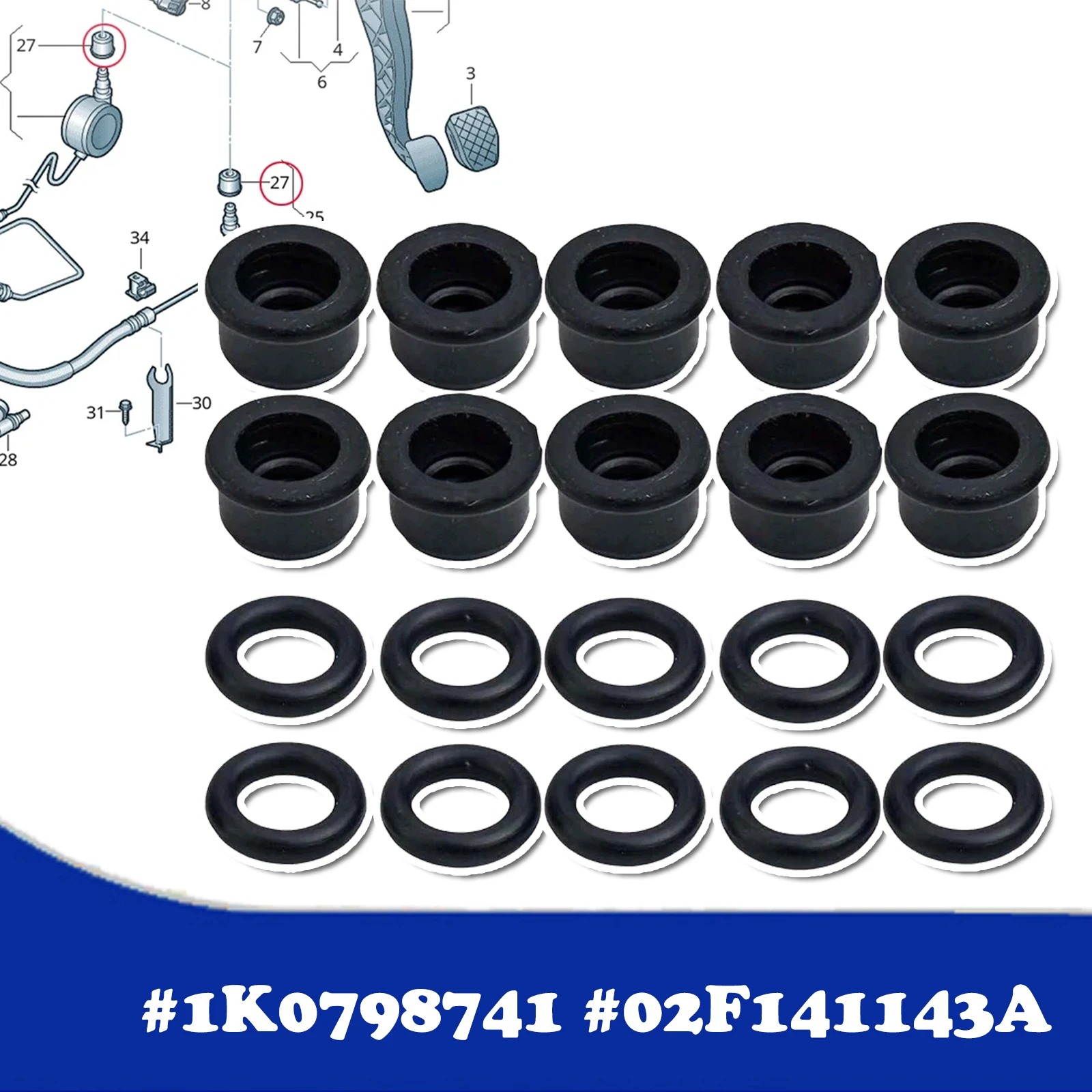 Brake Clutch Slave Master Cylinder Pipe Connector Joint Clip For Fiat Ulysse Peugeot 806 Seal Gasket Replacement 1994- 2001 2002