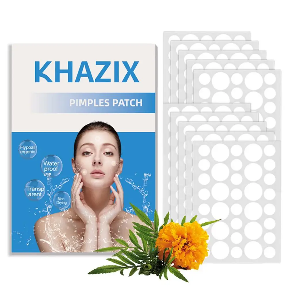 Onzichtbare hydrocolloïde acnepleisters, puistjespleisters voor gezicht met theeboom en kalenderolie Heldere ronde dekselstickers 360 tellingen