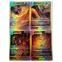 4pcs Arceus VSTAR Toys Hobbies Hobby Collectibles Game Collection Anime Cards