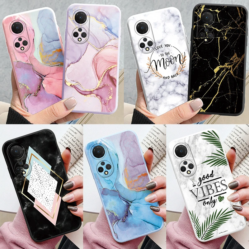 

Marble Pattern Phone Case For Honor X7 Protective Cover Case Soft Funda For Honor X7 HonorX7 X 7 Coque Silicone Bumper Fashion
