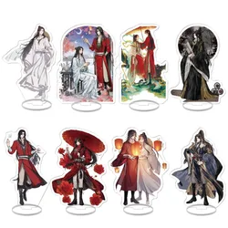 Anime Heaven God Blesses The People Tian Guan Ci Fu Xie Lian Hua Cheng Acrylic Stand Model Cartoon Figures Keychain Girls Gift