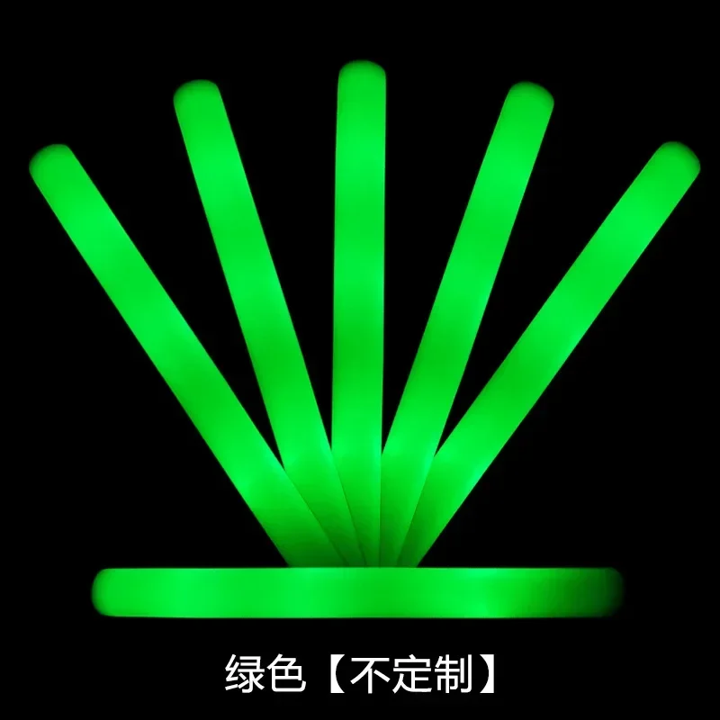 Multicolor concert glowsticks, LED oplichtende foam glowsticks, feestbenodigdheden voor evenementen en feesten