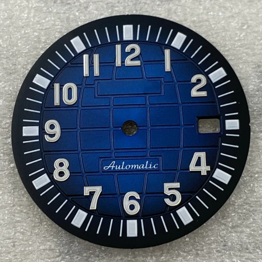 2025 new Classic Grenade Texture Watch Dial Suitable for NH35/36 Automatic Movement Green Lume Durable Sports Diving Mod parts