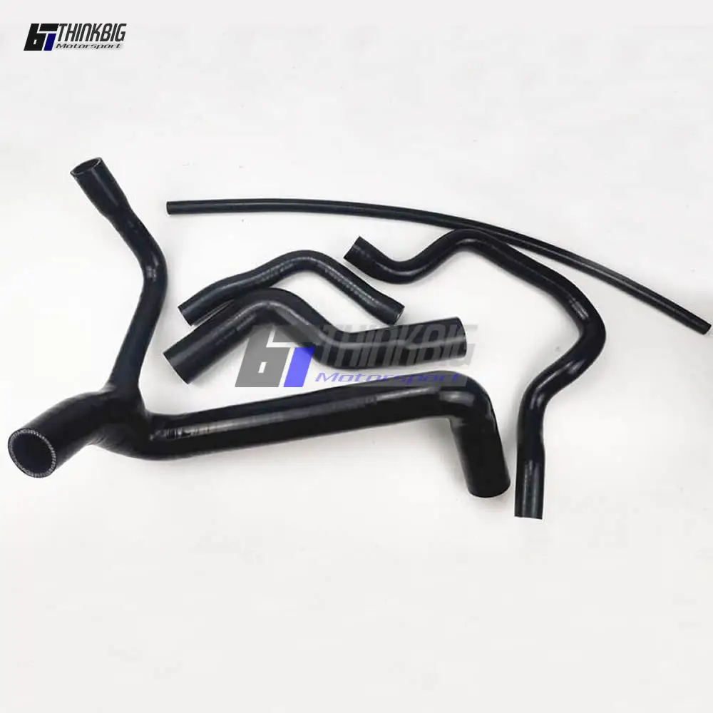 Kit tubo radiatore in silicone per Mercedes-Benz 190E W201 1982-1993 1.8L/2.0L/2.3L con A/C (5 pezzi)