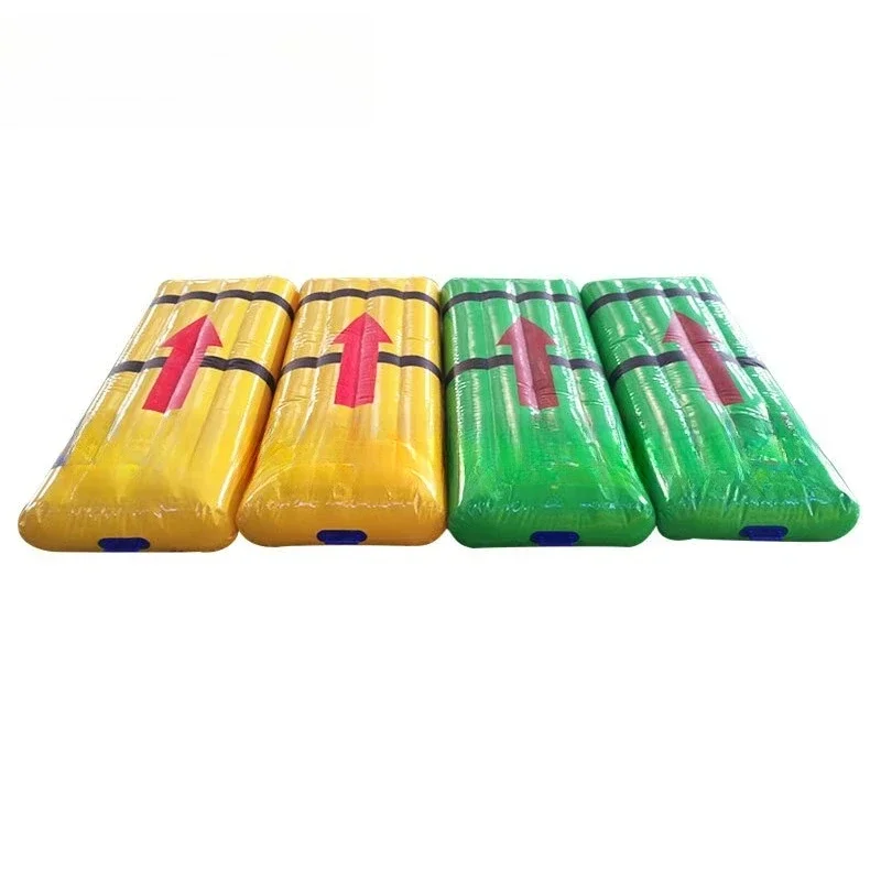 Fun sports together in the same  props, kindergarten  outdoor parent-child game relay springboard