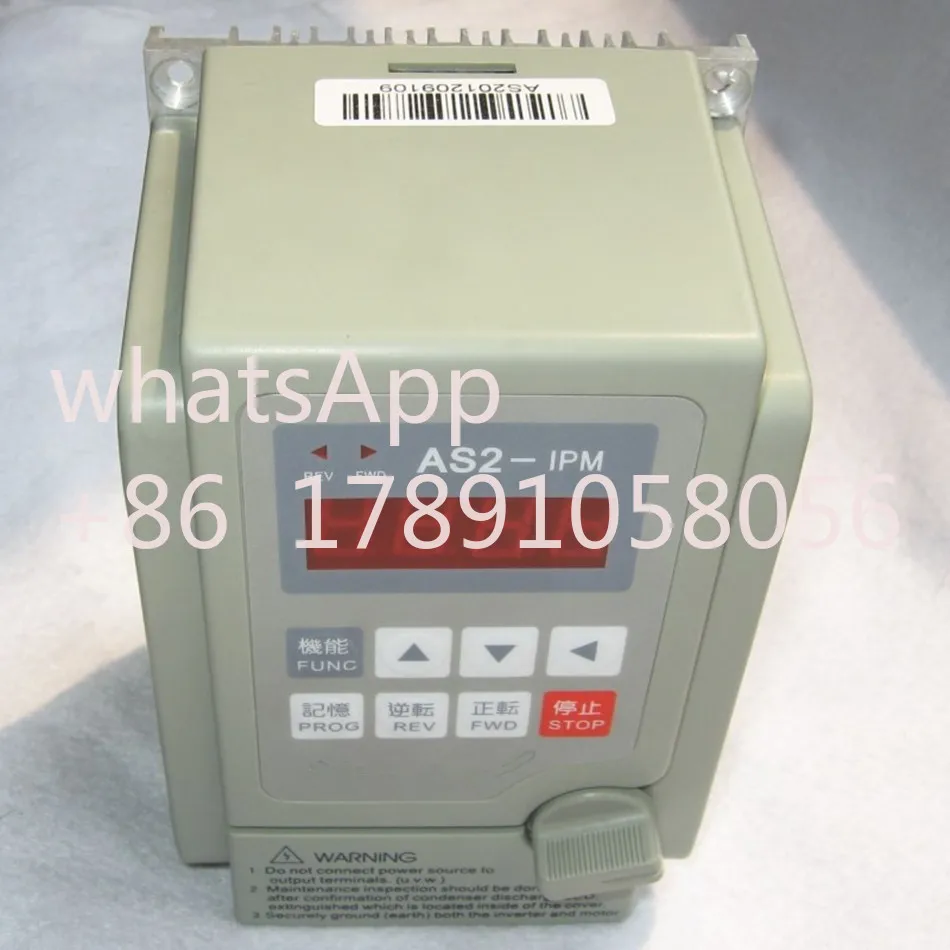 AS2-IPM 400W 220V Inverter Quality Assurance Life Long Cost Effective Built-in Filter Cycle Timing Function