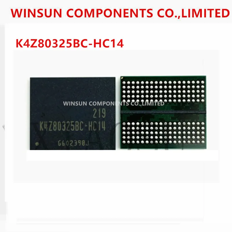 100% nowy importowany oryginalny DDR6 1G VRAM K4Z80325BC-HC14 HC16 D9WCW D8BWW D9WCR BGA — zdjęcie 3
