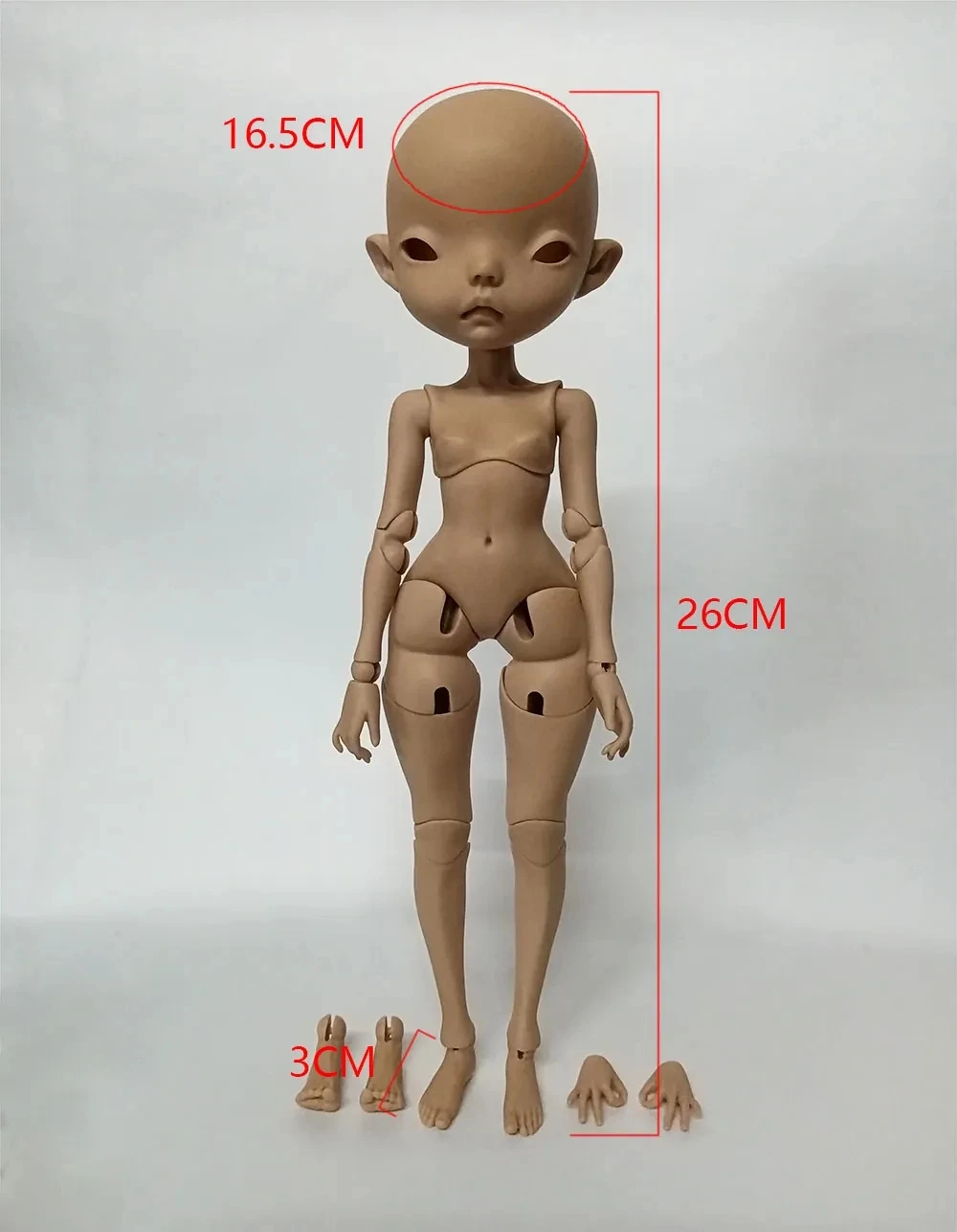 Nueva niña muñeca BJD 1/6 26 cm nana juguete modelo humanoide resina Premium regalo de cumpleaños diy poner maquillaje en stock envío gratis