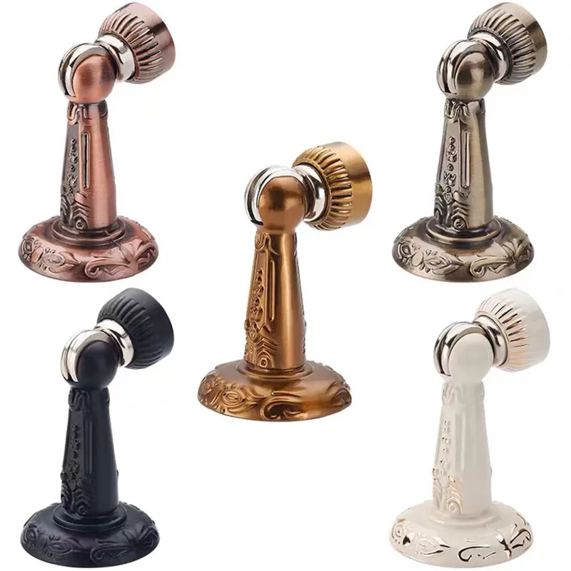 Free shipping Fashion Europe luxury zinc alloy door stopper All-match classical stop strong magnetism stop Vintage high-top stop