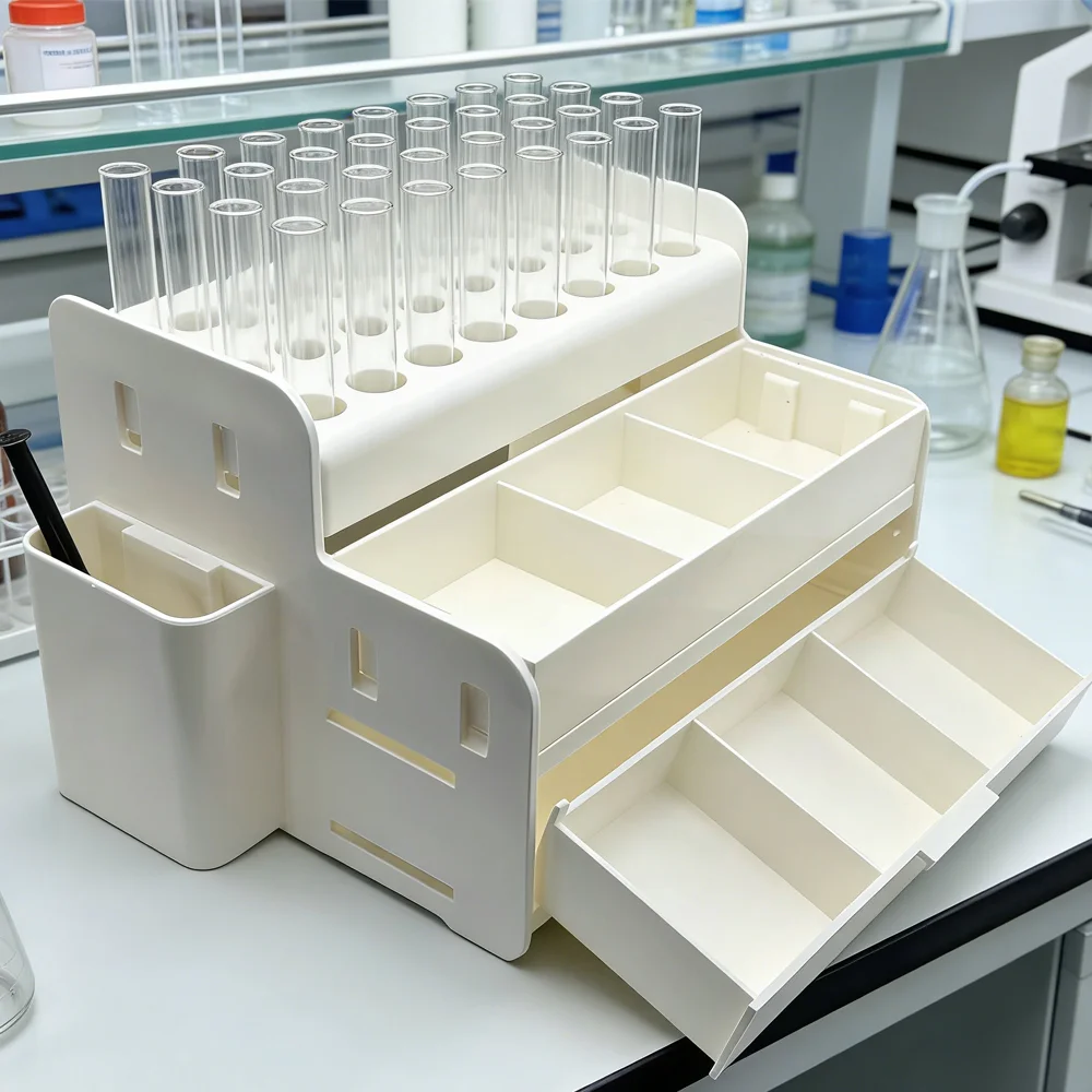 

Органайзер-диспенсер для стоматологических композитных материалов с резиновой лентой и футляром для хранения