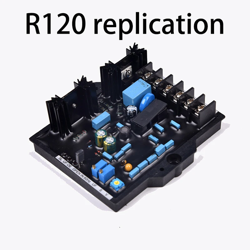 R120 AVR diesel generator stabilizer board spare parts generator automatic voltage regulator Leroy Somer