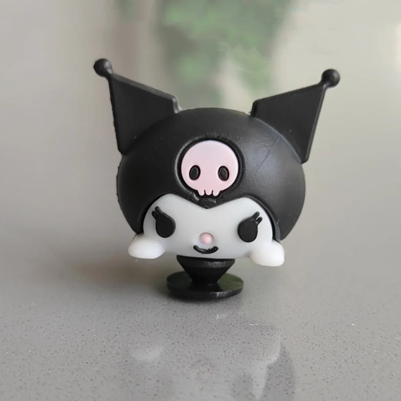 Adornos de zapatos 3D Cinnamoroll Kuromi Hello Kitty, bonitos Clips de zapatos Sanrio para zapatos con agujeros, sandalias, zuecos, accesorios DIY