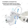 LED 치과 LED 라이트 램프 쌍안 Loupes 밝기 자리 조정 가능한 치과 실험실 5W 헤드 램프 외과 헤드 라이트 2.5X 3.5X 2